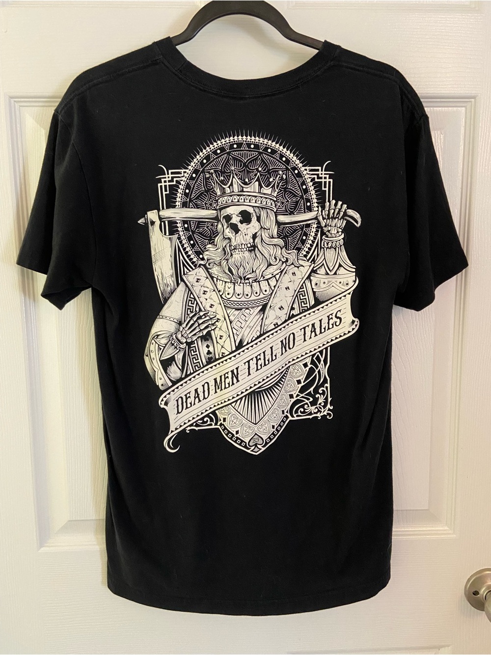 Zero Foxtrot - Dead Men Tell No Tales Graphic Black Men's T-Shirt